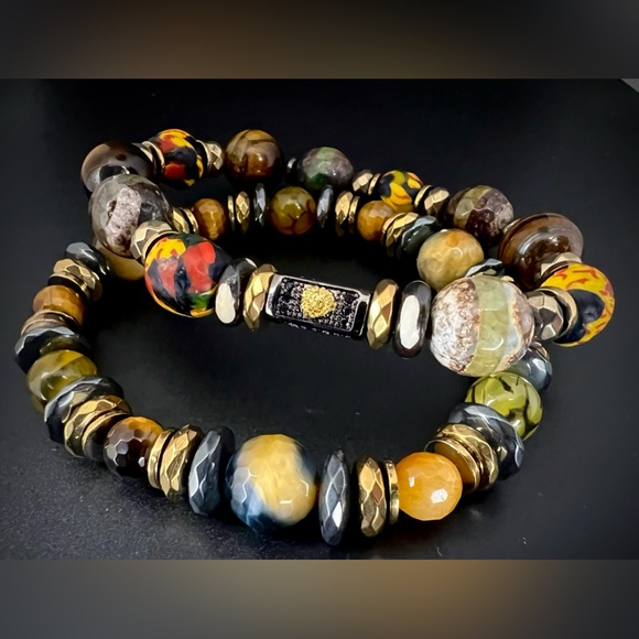 Tigers Eye/Agate (Lion Pave)